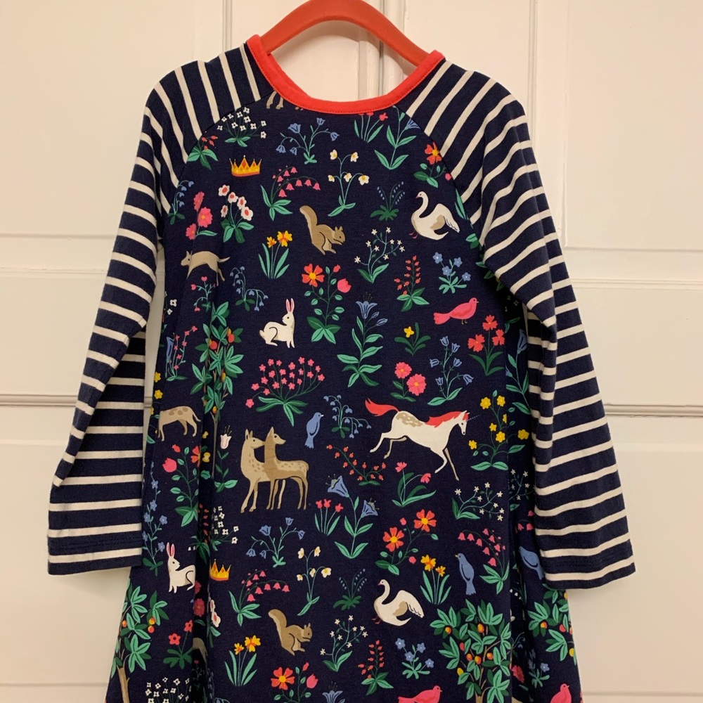 Mini Boden | Long sleeve dress | 5-6 yo
